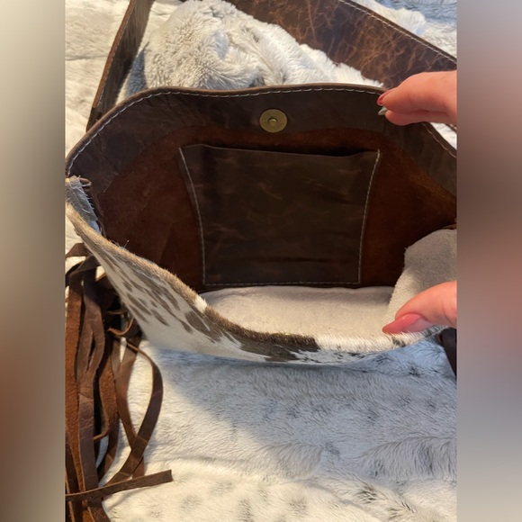 TTT leather goods cowhide bag - Picture 1 of 3